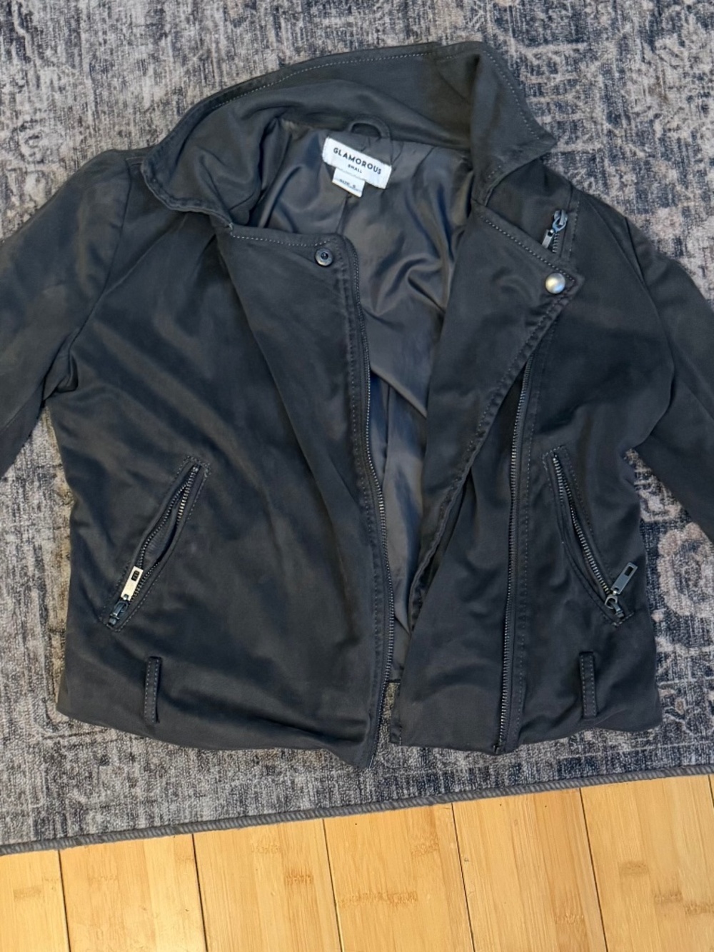 Glamorous Faux Suede Jacket